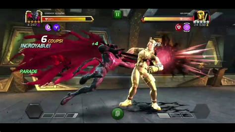 Marvel Mcoc Symbiote Suprême Vs Goldpool Youtube