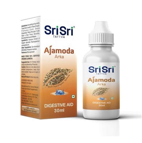 Sri Sri Ayurveda Ajamoda Arka - 30ml