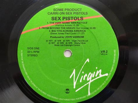 Sex Pistols Some Product Carri On Sex Pistols Vinyl Ge