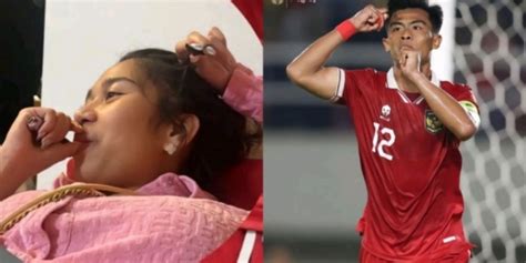 Pratama Arhan Selebrasi Gol Untuk Azizah Salsha Netizen Bucin Banget