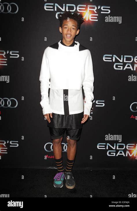 Enders Game Los Angeles Premiere Arrivals Featuring Jaden Smith