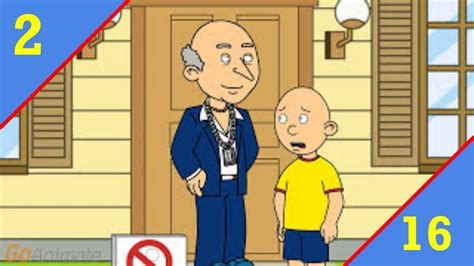 Caillou Calls Mr Hinkle Grandpagrounded Youtube