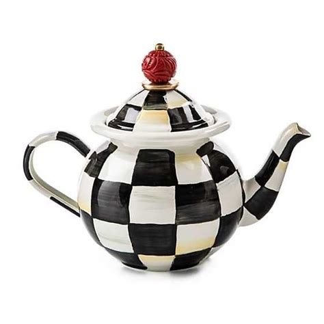 Mackenzie Childs Nature Print Teapots Mercari