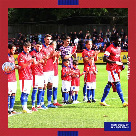 Match Snaps Shots Wealdstone Aldershot Town Fc