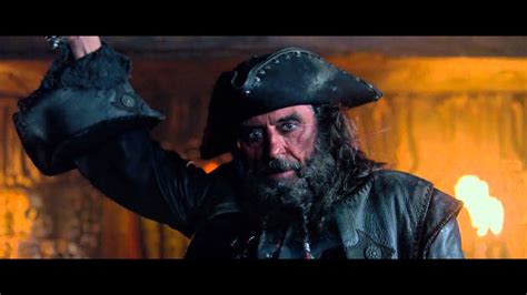 Pirates of the Caribbean: On Stranger Tides | Blackbeard Extended Clip ...