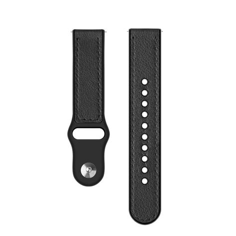 Xiaomi Amazfit Gtr Leder Hybridarmband Schwarz Smartwatcharmbaender De