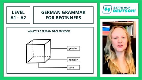 Lesson 17 What Is Declension In German Learn German Grammar For