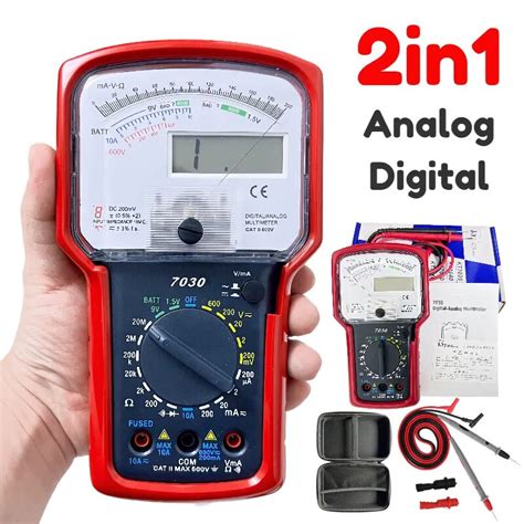 Kt Dual Display Multimeter High Precision Pointer Digital Display