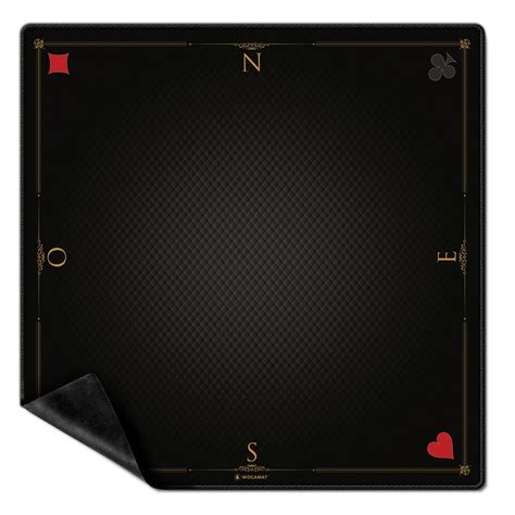 Tapis Cartes Prestige Noir Wogamat Acheter Vos Accessoires De Jeux