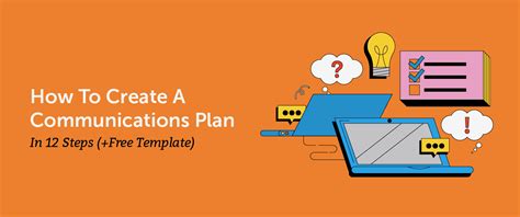 How To Create A Communications Plan In 12 Steps Template 2022