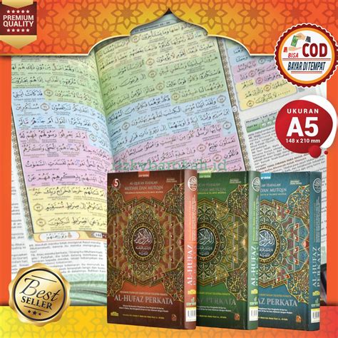 Jual COD 100 ORI Al Quran Hafalan Mudah Mutqin AlHufaz A5