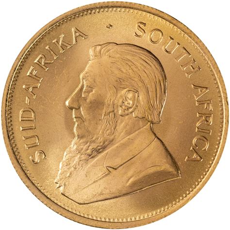 Oz South African Gold Krugerrand Coin L Bgasc