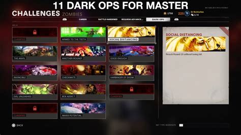 The Best 11 Dark Ops Challenges For DARK OPS MASTER YouTube