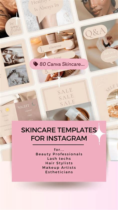 Skincare Templates For Instagram Esthetician Instagram Post Ideas