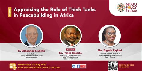 Appraising The Role Of Think Tanks In Peacebuilding In Africa Nkafu