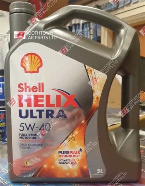 SHELL HELIX ULTRA 5W-40 5W40 Fully Synthetic Engine Oil - 5 Litres 5L £ ...