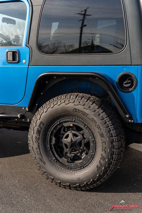 Jeep Wrangler Intense Blue Mount Zion Offroad