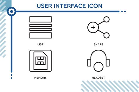 Android User Interface Icon Bundle Graphic by freddyadho · Creative Fabrica