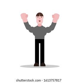 unique human illustrations cool human illustrations stock vector