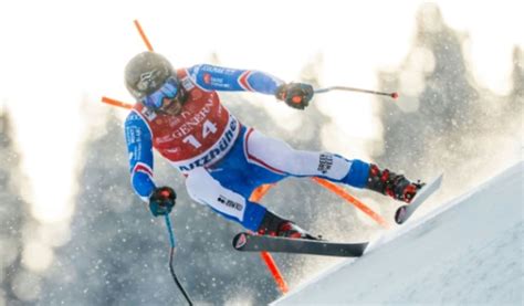 Ski Alpin Cyprien Sarrazin Remporte La Premi Re Descente De Kitzb Hel