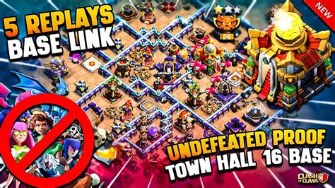 Undefeated Th War Base Link With Replays Only Star Th Base