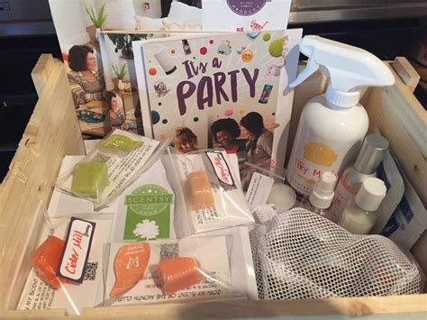 Scentsy Borrow Basket Ready To Hand Out For Basket Parties