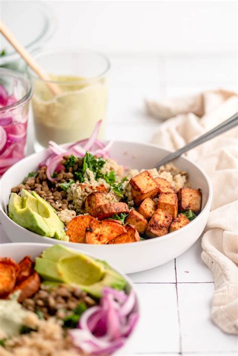 Sweet Potato Tofu Bowls Running On Real Food