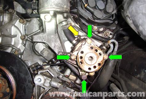 Mercedes Benz R129 Power Steering Pump Removal SL500 500SL 1990