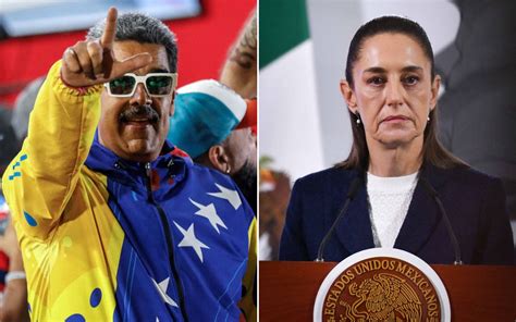 Maduro Invit A Sheinbaum A Su Investidura Aristegui Noticias