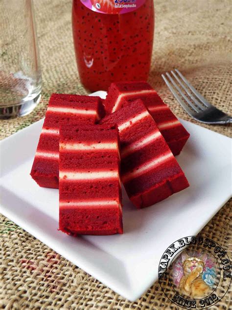 Syapex Kitchen Kek Lapis Red Velvet