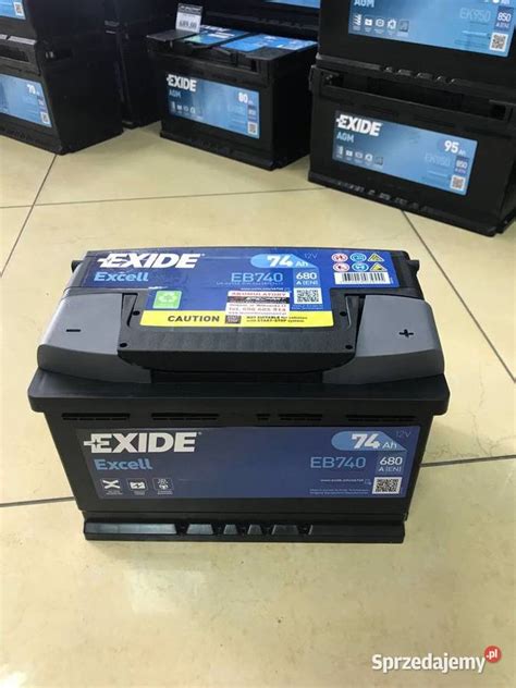 Akumulator Exide Excell 74Ah 680A Gniezno Sprzedajemy Pl