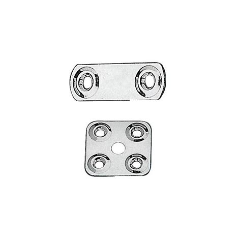 Osculati Plaque De Fixation Pour Sangle En Inox De Bateau