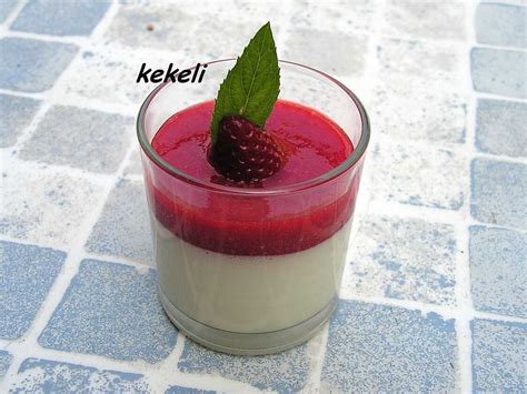 Recette De Panna Cotta La Fraise Par Kekeli