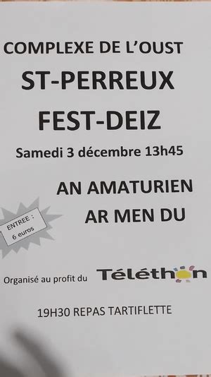 Fest Deiz à Saint Perreux le 3 décembre 2022 Tamm Kreiz