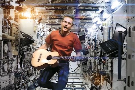 Astronaut Chris Hadfield S Story And David Bowie Fame Newsweek