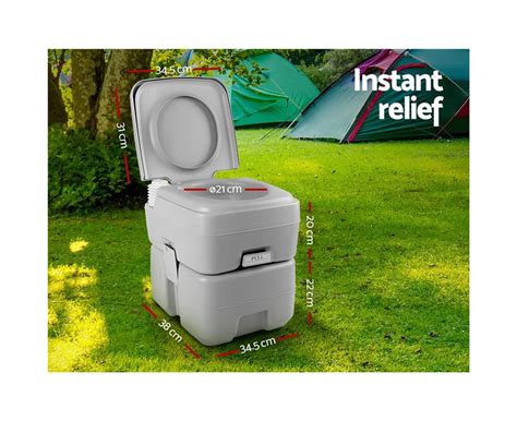 Cheap Weisshorn 20L Outdoor Portable Toilet Camping Potty Caravan