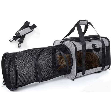 Pecute En Sac Transport Chat Chien Caisse De Transport Chat Tunnel