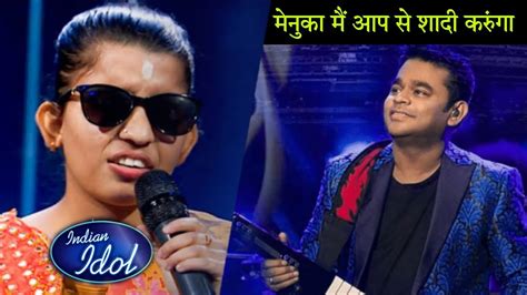 Menuka Poudel Indian Idol Indian Idol Season 14 Menuka Poudel Latest Performance Arrahman