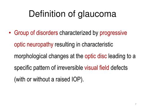 Ppt Introduction And Classification Of Glaucoma And Congenital Glaucoma Powerpoint