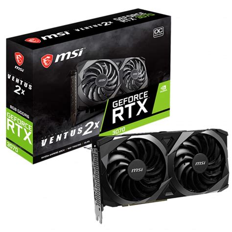 Msi Geforce Rtx 3070 Ventus 2x 8g Oc Lhr 8gb Gddr6 256bit Nvidia Ekran Kartı Vatan Bilgisayar