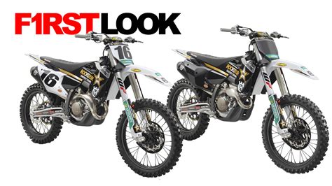 First Look Husqvarna Fc Fc Rockstar Editions Motocross