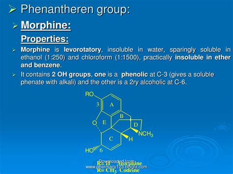 Ppt Opium Alkaloids Powerpoint Presentation Free Download Id783065