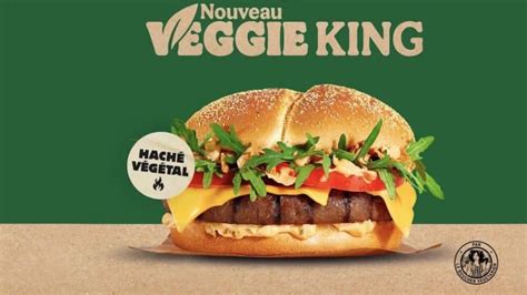 Burger King Dévoile Son Nouveau Burger Végétarien « Veggie King