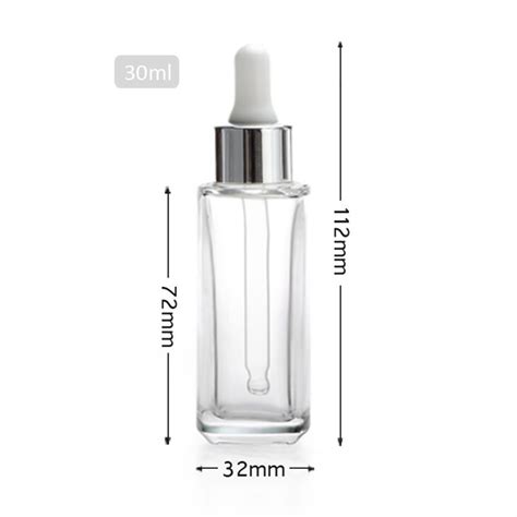 China Custom Oz Square Glass Dropper Bottles Suppliers Manufacturers