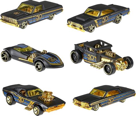 New Hot Wheels Th Anniversary Black Gold Collection Bone Shaker Twin Mill Rodger