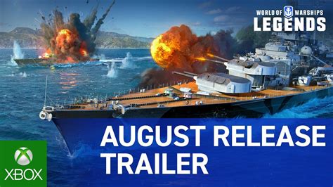 World Of Warships Legends Full Release Trailer YouTube