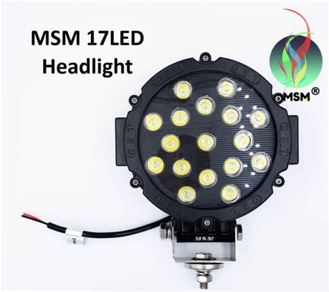 17 LED 51 Watts Car And Motorcycle Headlight Lazada PH