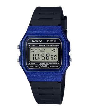 F91WS 4 Pink Translucent Digital Watch CASIO