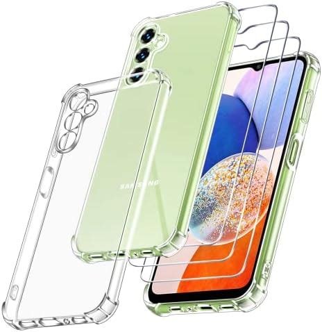 Funda para Samsung Galaxy A14 4G Adsorción Magnética Cubierta Vidrio