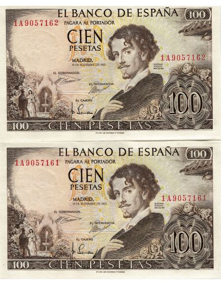 Espa A Billetes Estado Espa Ol N Pa Sc Unc